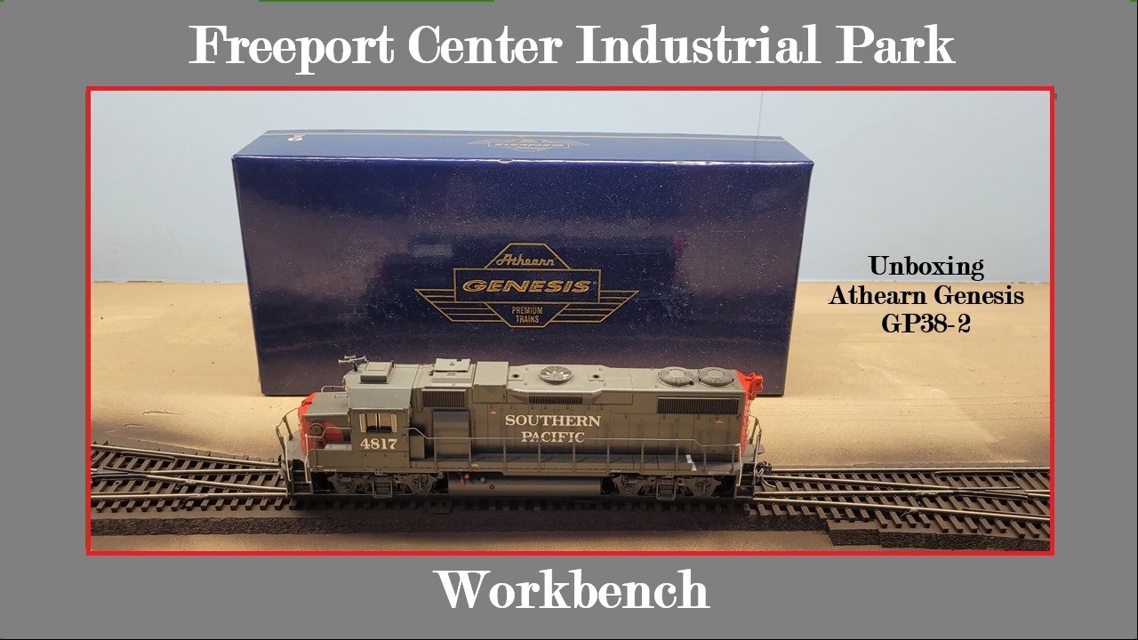Workbench #1 -  Unboxing an Athearn Genesis GP38-2