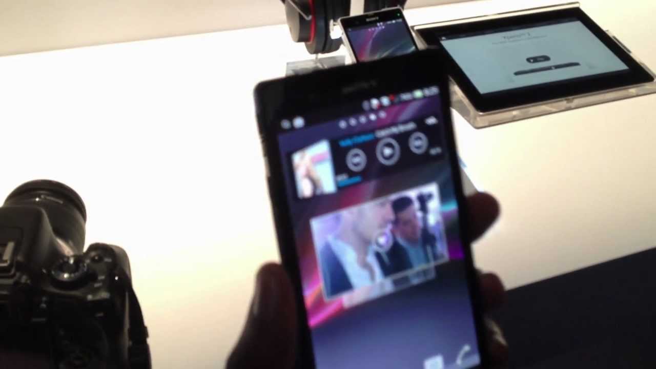 [CES 2013] SONY UNVEILED XPERIA Z