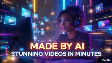 "Create Stunning FREE Ai Videos in Minutes with FlexClip AI | Step-by-Step Tutorial"