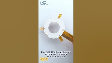 2 layers flex PCB with PSA, FPC cable  #pcbfactory #pcbdesign #pcb #flexpcb #electronic