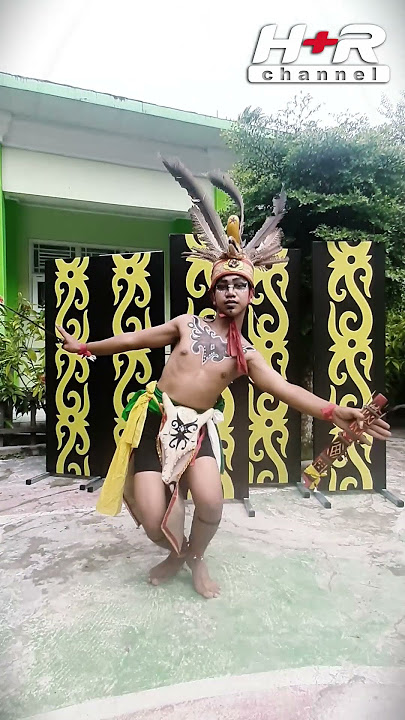 tarian dayak #shorts #dayak