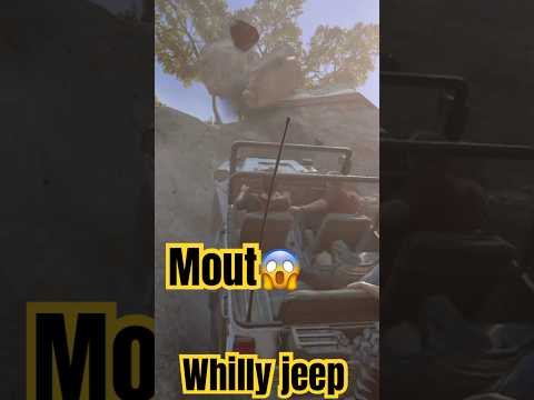 Whilly Jeep Mountain Te Skide Kardi Winch Wire Nal Pull Kitta Pathar Ute Offroad Legend 