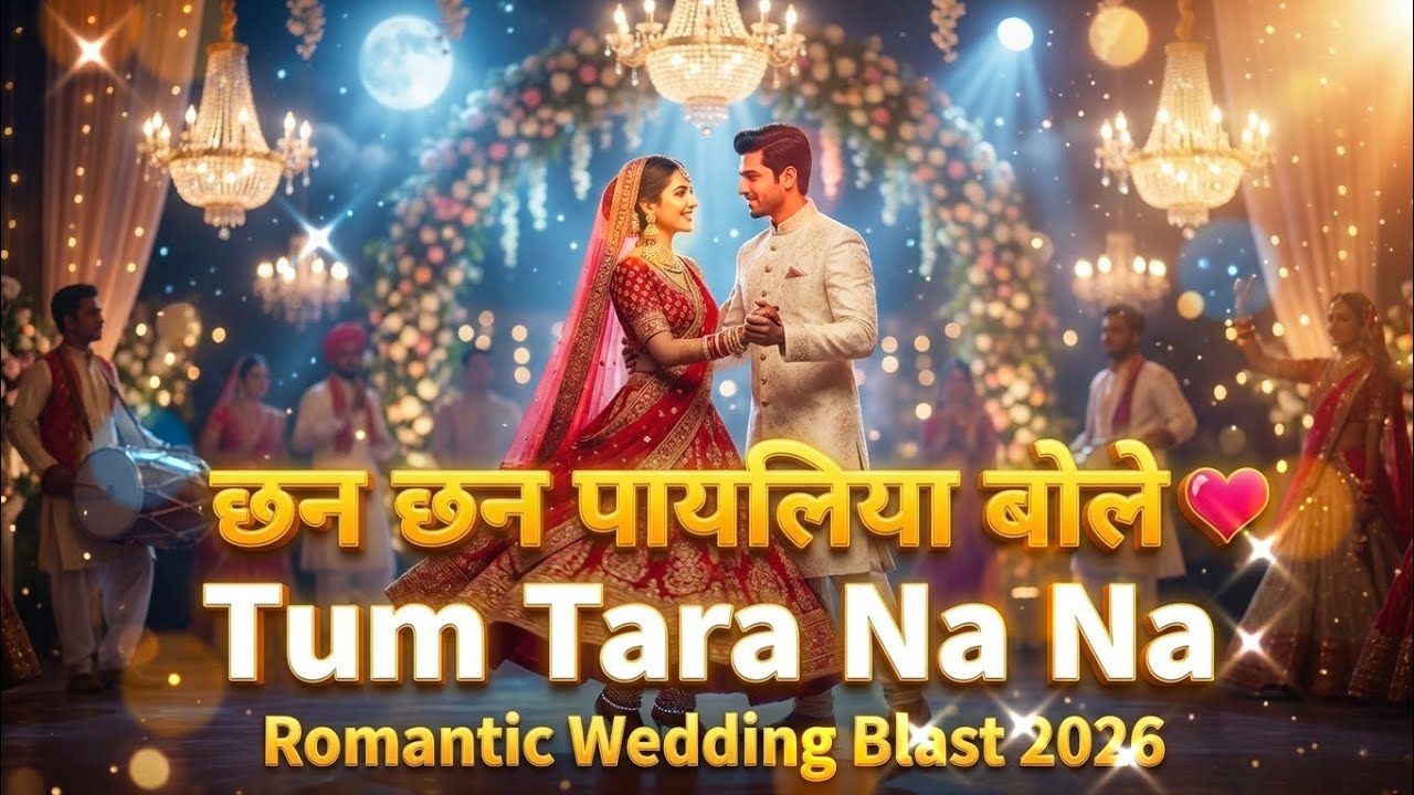 💖 छन छन पायलिया बोले | Tum Tara Na Na | Romantic Wedding Blast 2026 💖