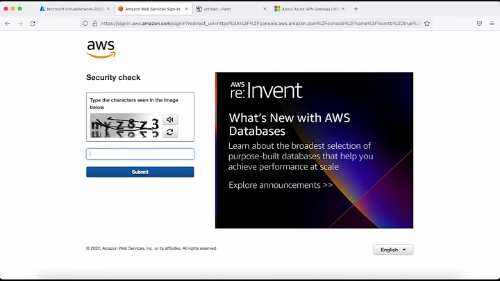 Part 01  Site to Site VPN connection  between Azure and AWS Demo