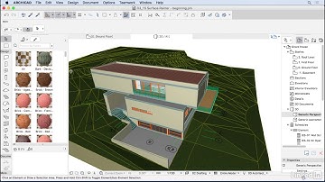 027 Surface painting ARCHICAD