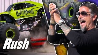 The Gas Monkeys Take Over A Monster Jam Truck Competition! | Fast N' Loud