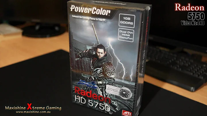 ¡Desempaquetado de Radeon 5750!