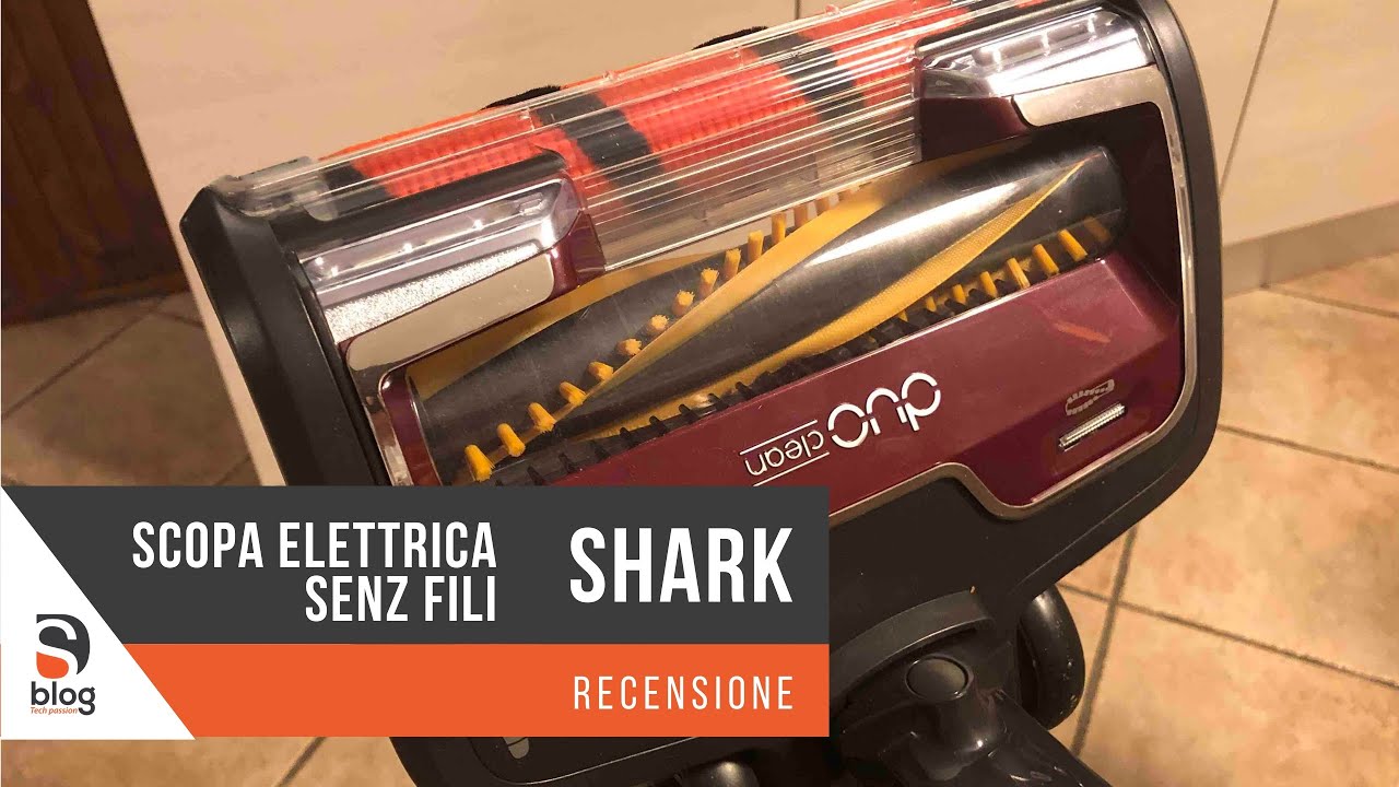 RECENSIONE Aspirapolvere senza fili Shark IZ251EUT - YouTube