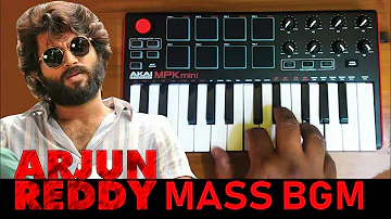 Arjun Reddy Movie Mass Bgm | Cover By Raj Bharath #vijayDevarakonda