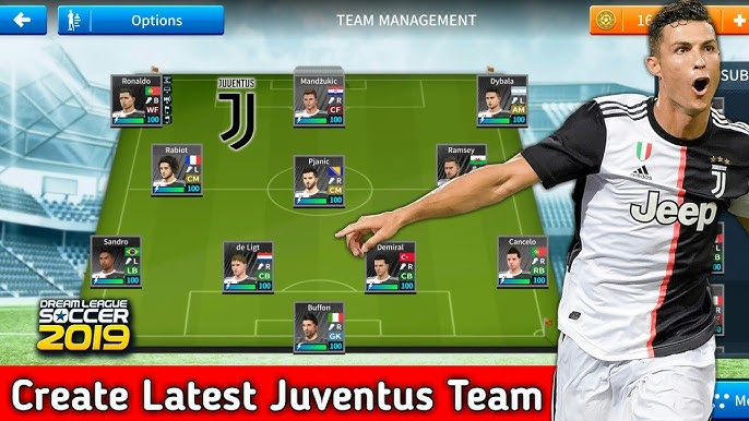 Kit Juventus para DLS 19 - Dream League Soccer atualize seu time