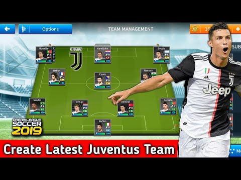 How To Create Latest Juventus Team In Dream League Soccer
