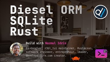 Build with Naz : Diesel ORM, SQLite, and Rust