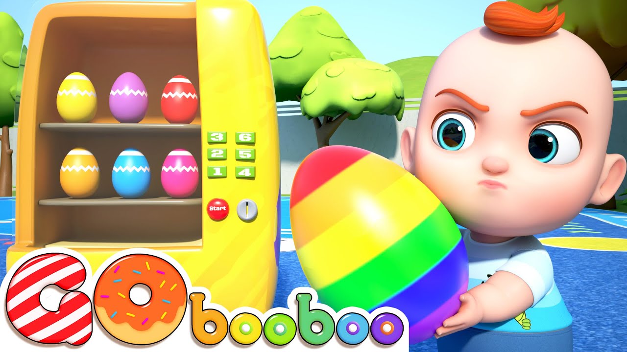 Telur Kejutan Kebahagiaan | Pelajari Warna | Lagu Anak-anak | Gobooboo Bahasa Indonesia