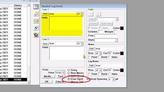 Music 1 - Log Print to PDF