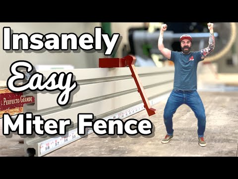 DIY Miter Saw Fence | How To Make a Miter Fence