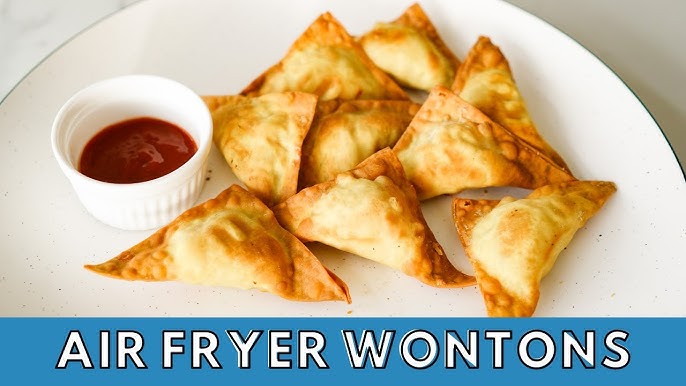 Air Fryer Wontons: The Best Crispy, Easy, & Quick Snack - FeedMi