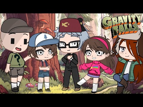 Если попасть в мир Гравити Фолз (Gacha Club)