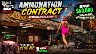 GTA Online $50K Mission | Sophia's Ammu-Nation Delivery #11