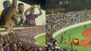 WOOOW🔥🔥WATCH THE CELEBRATIONS AT THE CAPE COAST STADIUM AFTER GHANA WON THE TROPHY OVER NIGERIA🔥