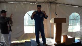 Astronaut Dan Tani at STS-133 NASA Tweetup