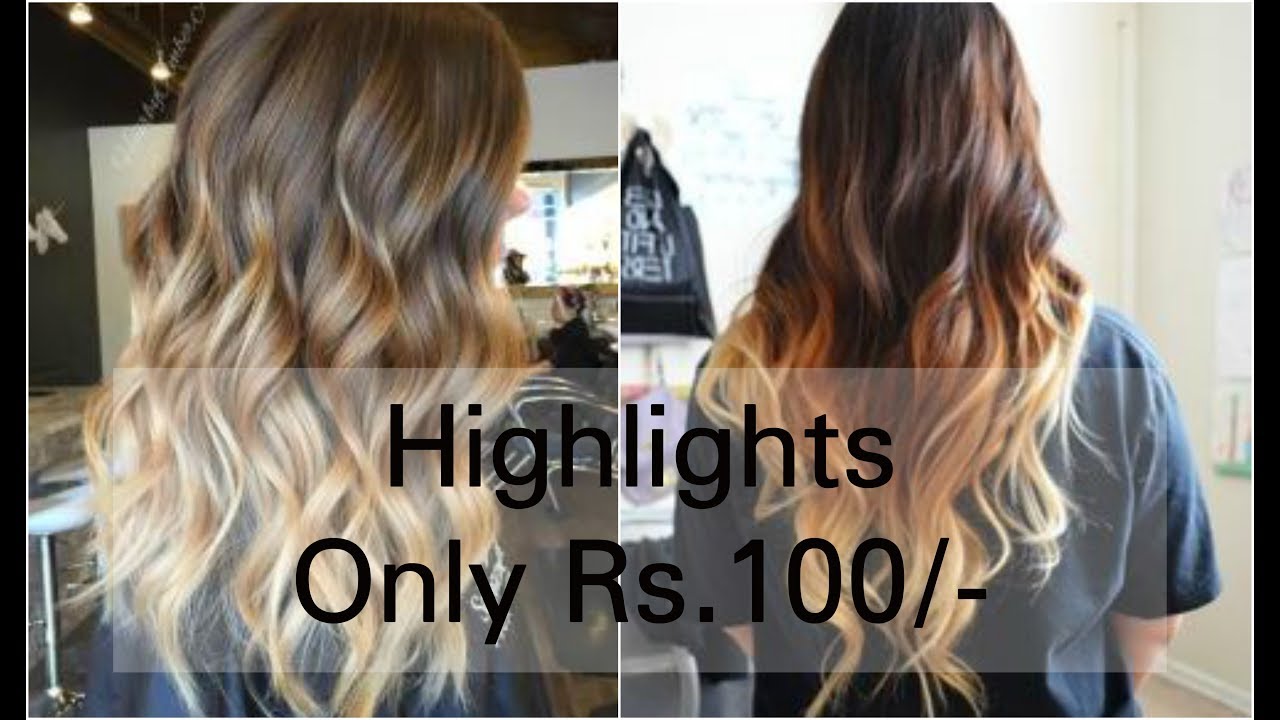 How to Bleach Hair My Blonde Highlights in just 100 Rs How to Bleach Hair My Blonde Highlights in just 100 Rs
