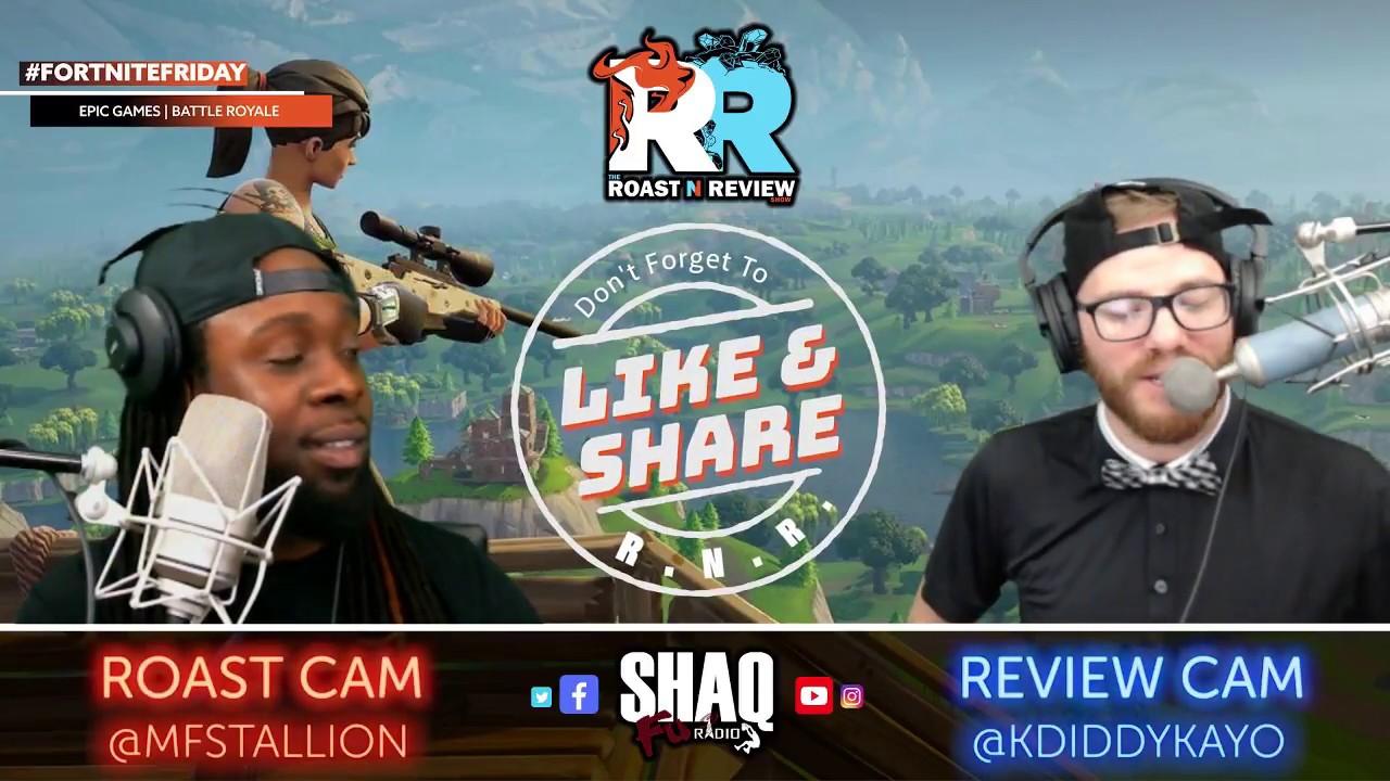 ShaqFu Radio and RoastnReview Live 9pm! EST 