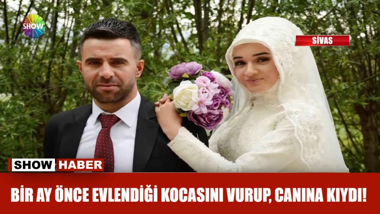 Bir ay önce evlendiği kocasını vurup, canına kıydı!