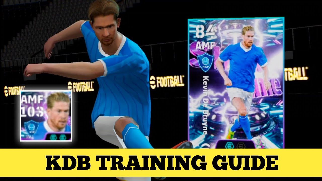 Free Show Time Kevin De Bruyne Best Training Guide🔥| Efootball 2026