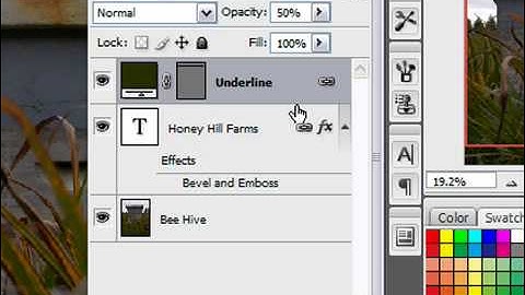 Merge Linked Layers in Photoshop CS3
