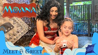 MOANA MEET & GREET | ANIMAL KINGDOM | ZIA CAMILA