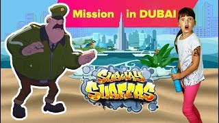 Subway Surfers In Real Life 3| Mission in Dubai| Kids Skit screenshot 4