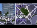 MINECRAFT - How to Easy Build a City Plaza - Step-by-step Tutorial