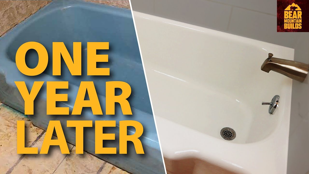 Super simple how to paint a bathtub 