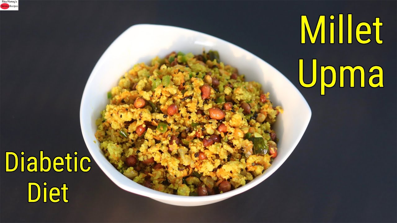 Millet Upma - Foxtail Millet Upma Recipe - Healthy Millet Recipes For Weight Loss    Skinny Recipes
