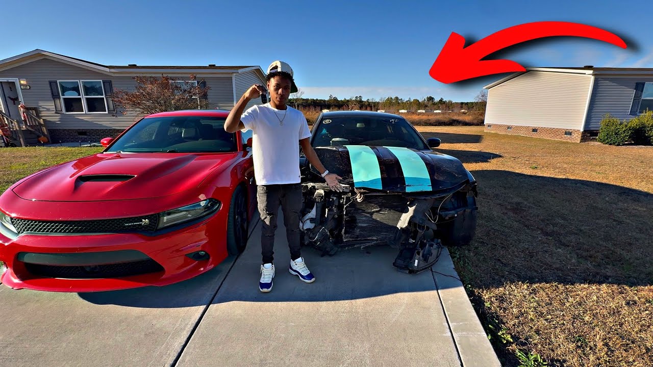 MY DODGE CHARGER IS DESTROYED..🤦🏽‍♂️