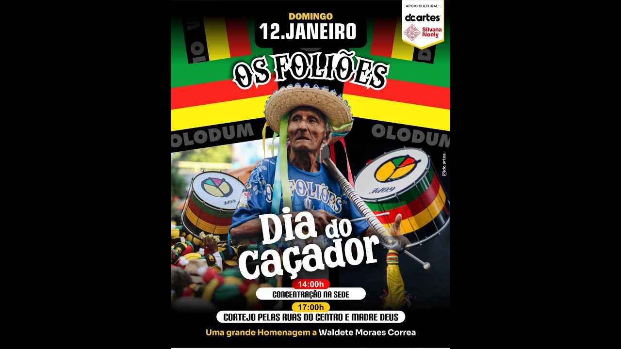 | Bloco Tradicional Os Foliões -Dia do Caçador 2025