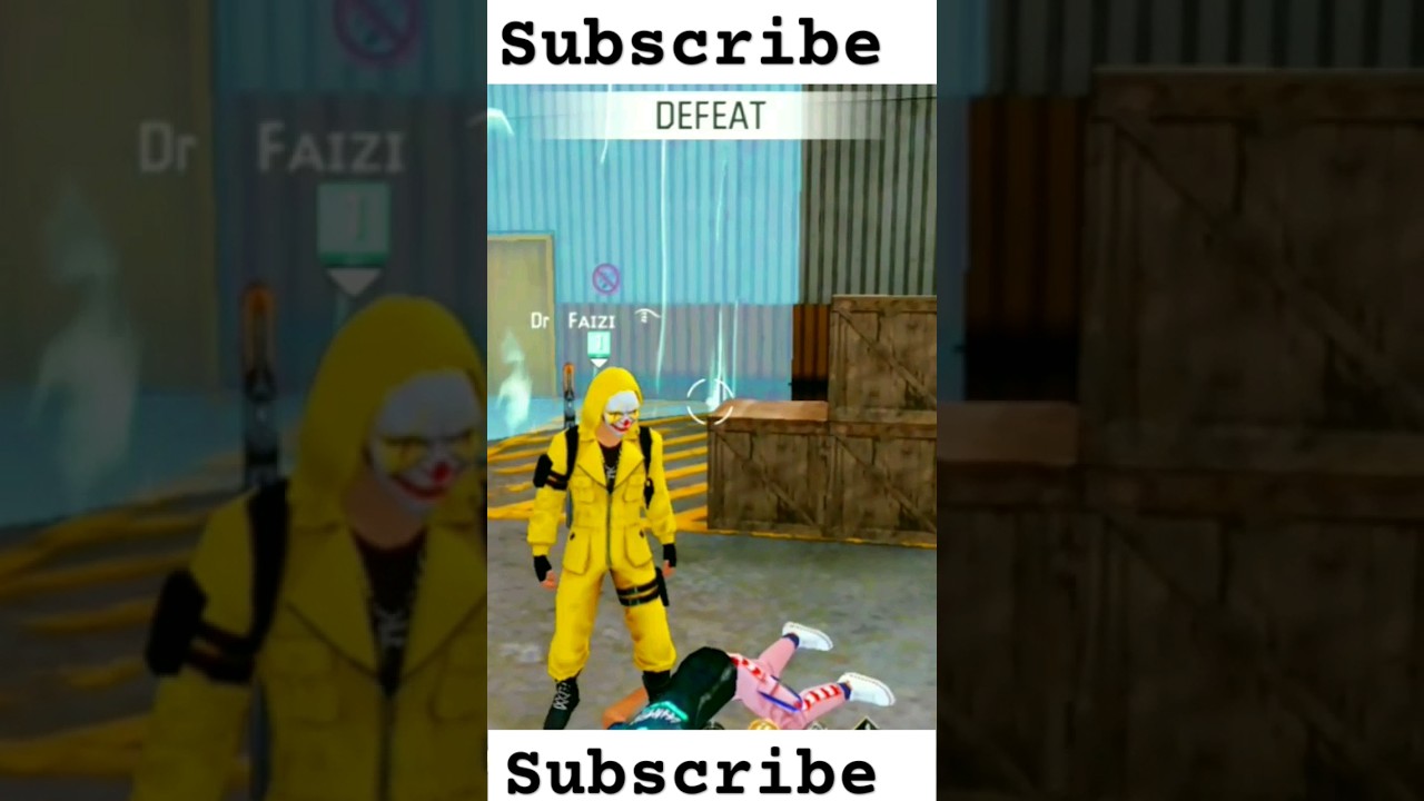 TAHA VS FAIZI YELLOW CRIMINAL ☠️😱😱 