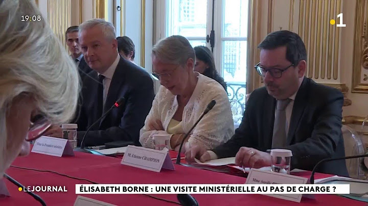 Elisabeth Borne : une visite ministérielle au pas de charge ?