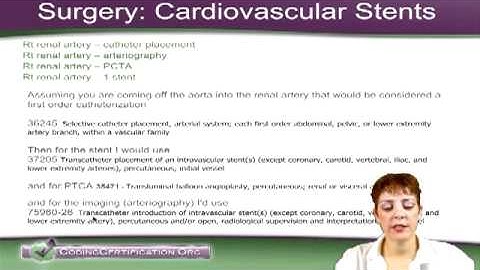 Medical Coding Help — How to Code Cardiovascular Stents
