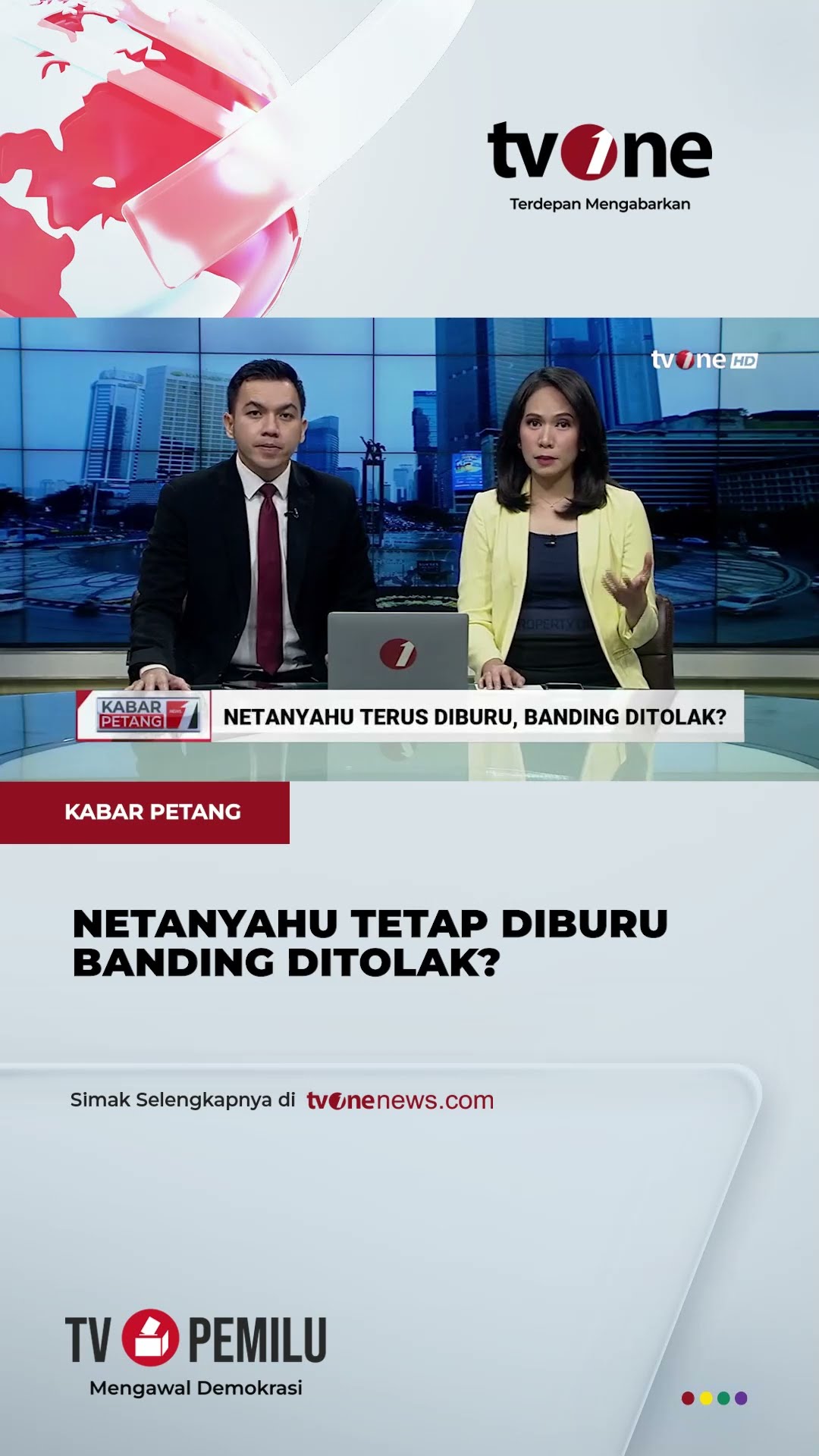 Netanyahu Terus Diburu, Banding Ditolak? | tvOne