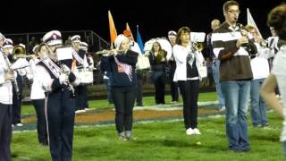 Galion Alumni Band Half Time Show October 9, 2015