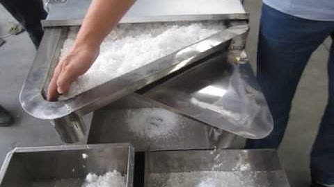 Model WS-100 vibrating sieve