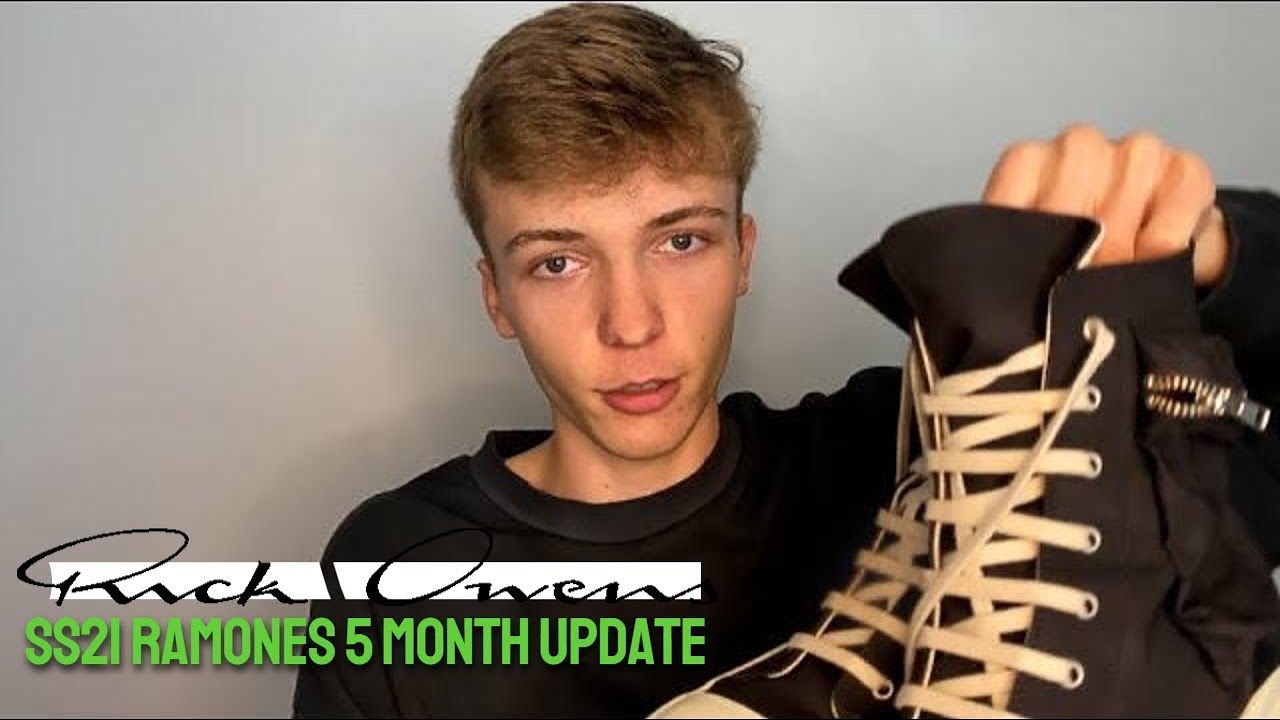 RICK OWENS SS21 CARGO RAMONES [5 MONTH WEAR/TEAR UPDATE]