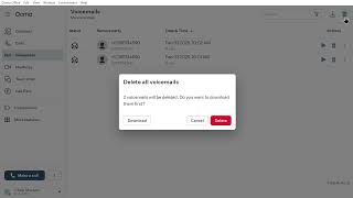 5. Ooma Office Tutorial: Voicemails Module   How to use the Voicemails Module screenshot 4