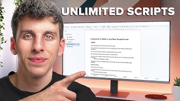 I tried writing a YouTube script with AI in 30 minutes