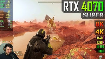 RTX 4070 SUPER - Helldivers 2