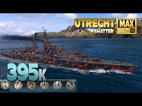 Cruiser Utrecht: Almost perfect finish - World of Warships