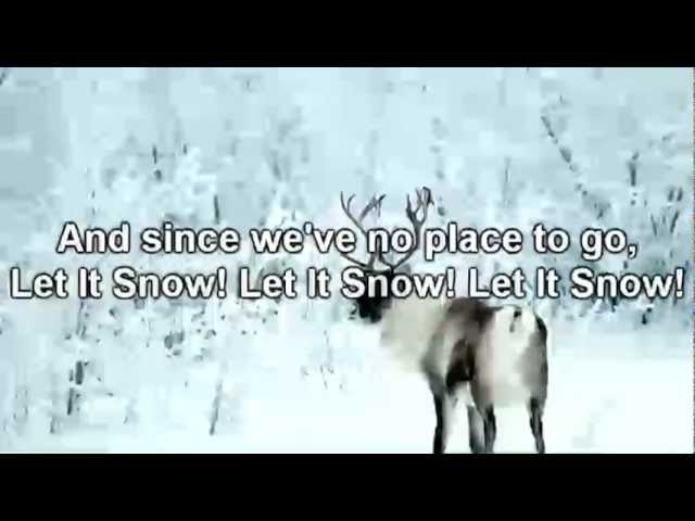 Michael Buble - Let It Snow *Lyrics on Screen* class=