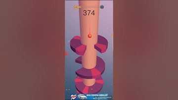 Helix Jump Lvl.22 - I CANT STOP RECORDING THIS!