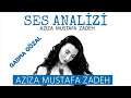 Aziza Mustafa Zadeh Ses Analizi